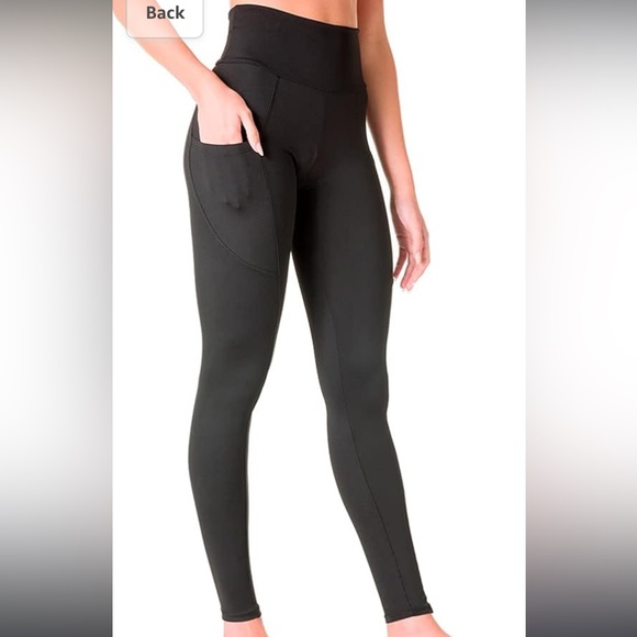 Fitness Yoga Leggings With Pockets - Picture 4 of 11